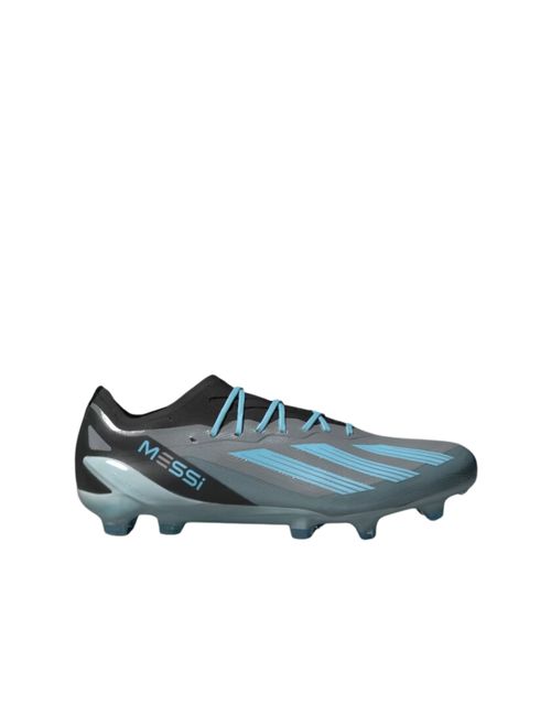 Chuteira Campo Adidas X Crazyfast 1 Messi Masculina - Cinza/Azul/Preta