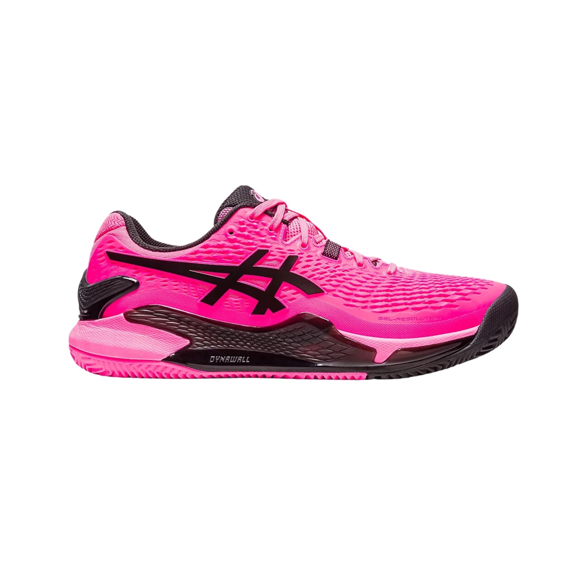 Tênis Asics Resolution 9 Clay Masculino - Rosa/Preto