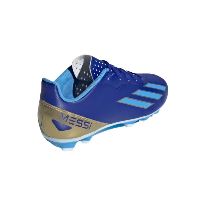 chuteira-campo-adidas-x-crazyfast-23-messi-club-infantil-azul-branca