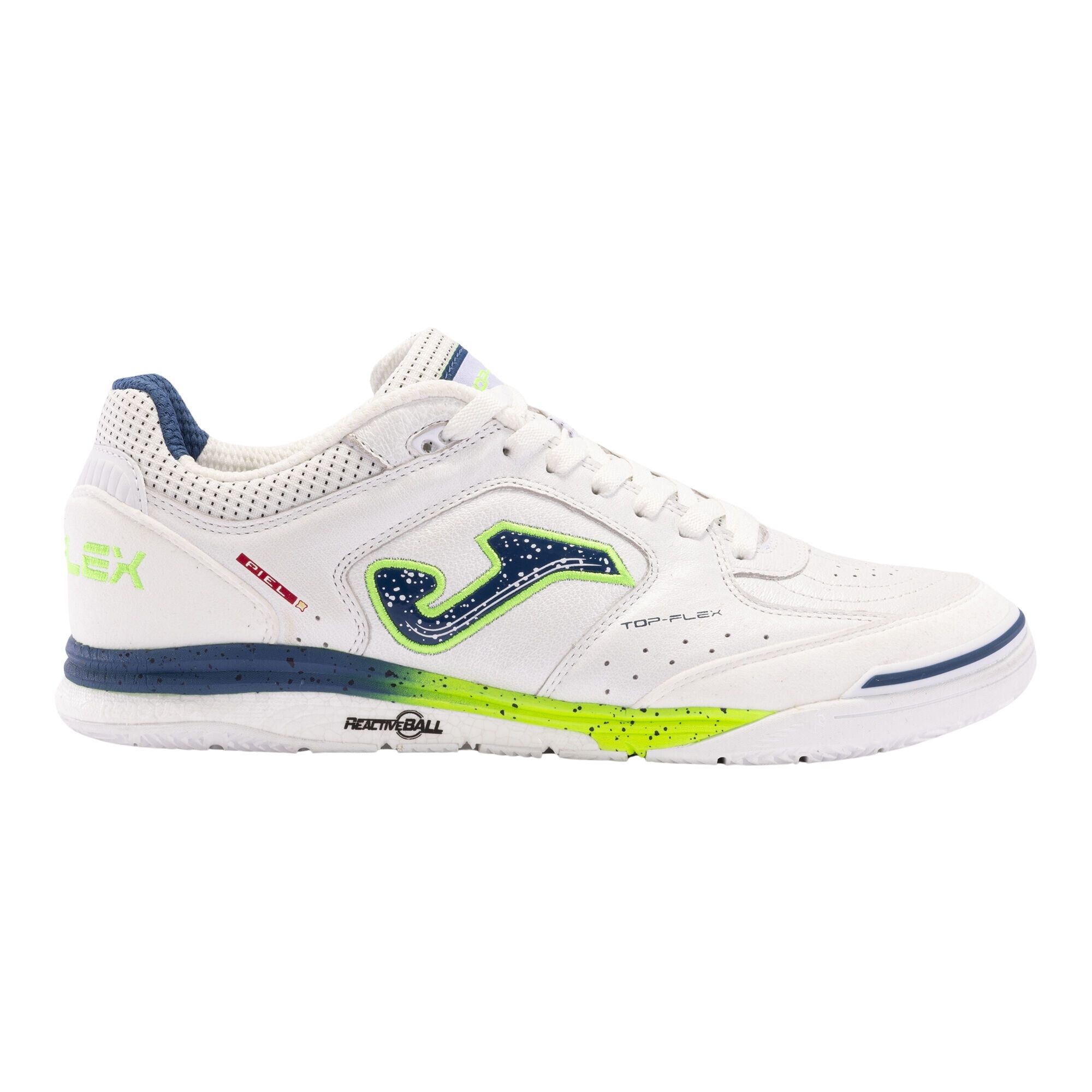 Chuteira Futsal Joma Top Flex Rebound 24  Masculina - Branca