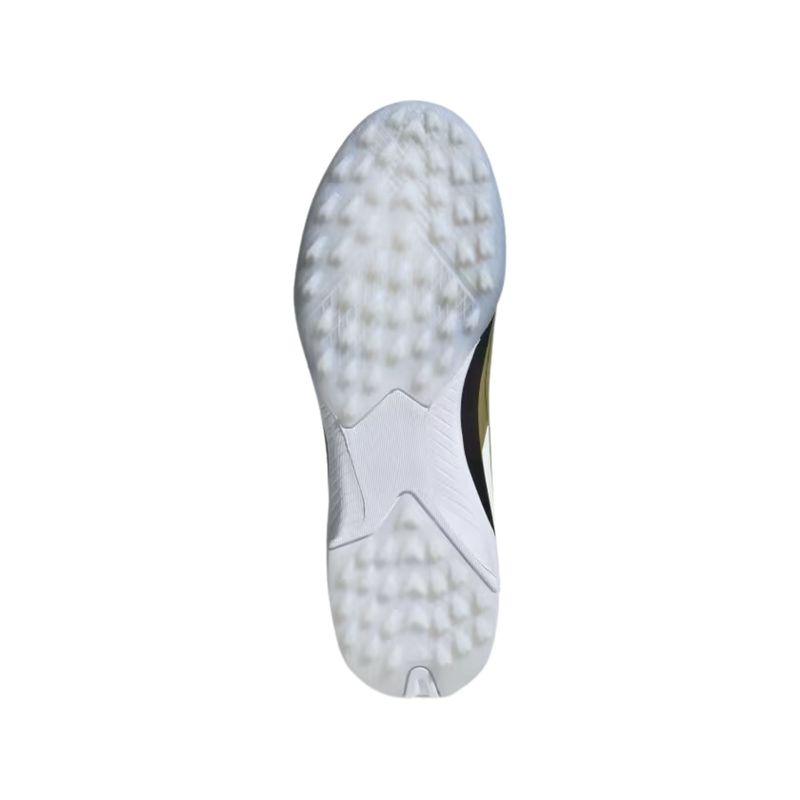 Chuteira-Society-Adidas-Messi-F50-League-Infantil---Dourada-Preta-Branca