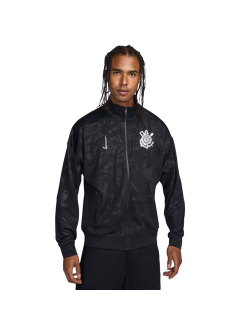 Jaqueta Corinthians III 2024/25 Nike Masculina - Preta/Branca