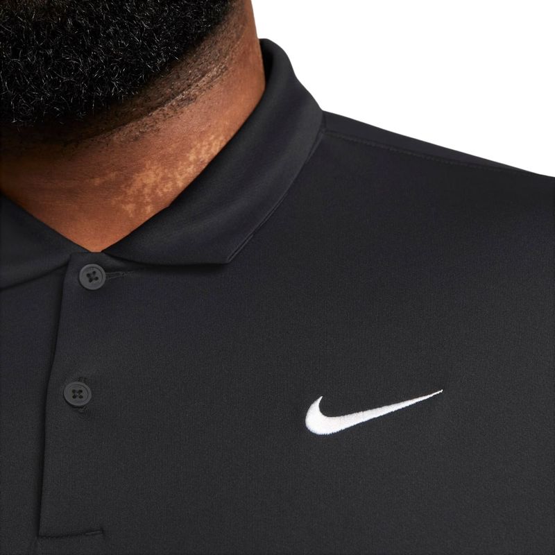 Camisa Polo Nike Court Dri-Fit Masculina - Preta