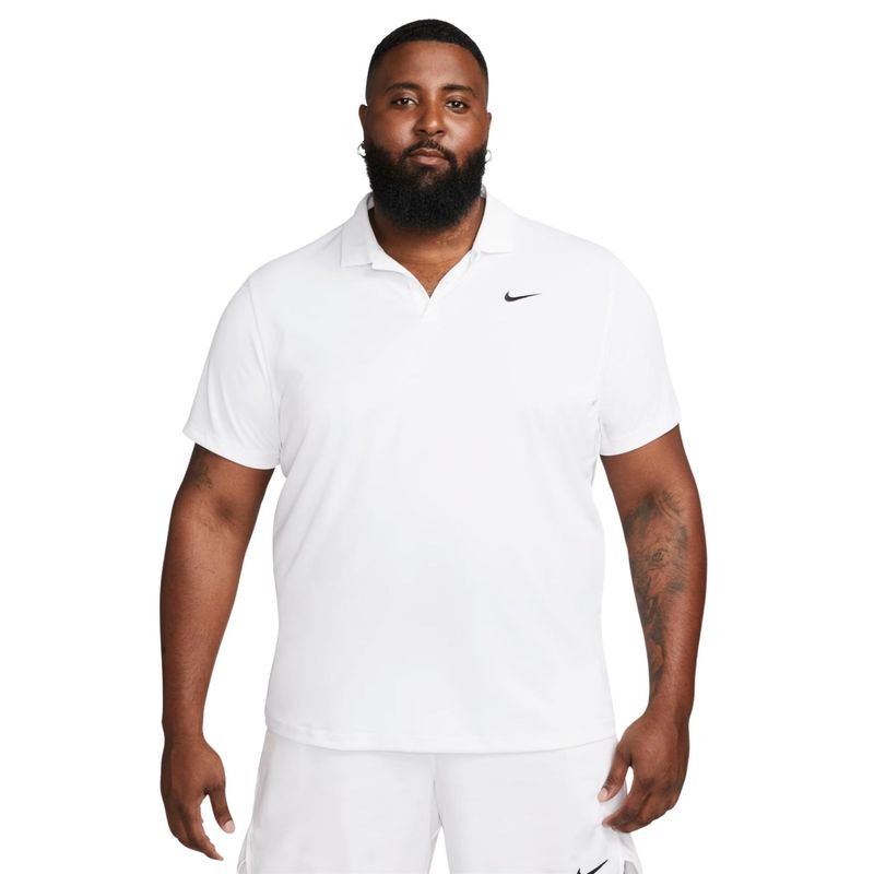 Camisa-Polo-Nike-Court-Dri-Fit-Masculina---Branca