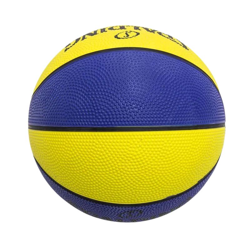 Mini-Bola-Basquete-Spalding-Lay-Up-Baby-Unissex---Amarela-Azul