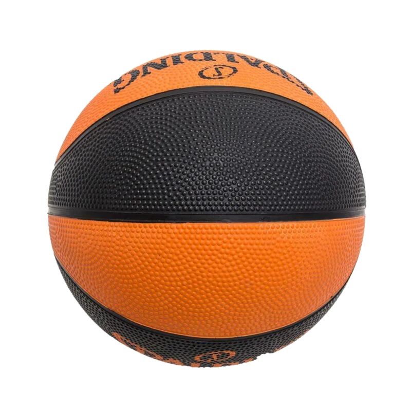 Mini-Bola-Basquete-Spalding-Lay-Up-Baby-Unissex---Laranja-Preta