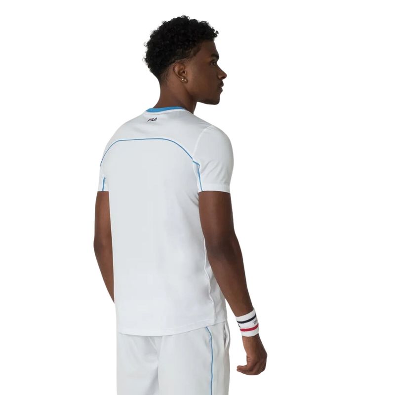 Camiseta-Fila-Backspin-Short-Sleeve-Masculina---Cinza-Azul