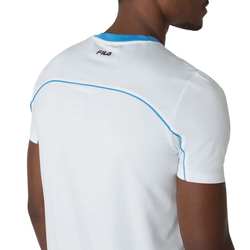 Camiseta-Fila-Backspin-Short-Sleeve-Masculina---Cinza-Azul