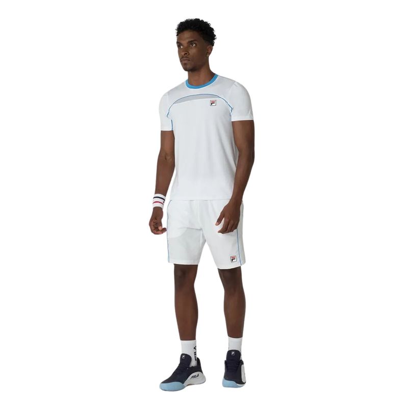 Camiseta-Fila-Backspin-Short-Sleeve-Masculina---Cinza-Azul