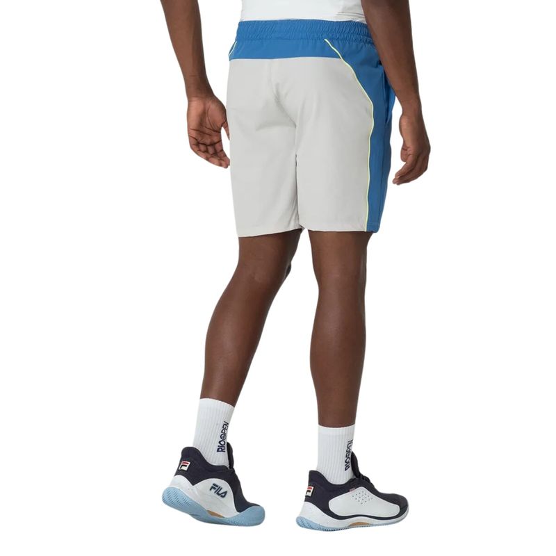Shorts-Fila-Backspin-Color-Block-Masculino---Cinza-Azul