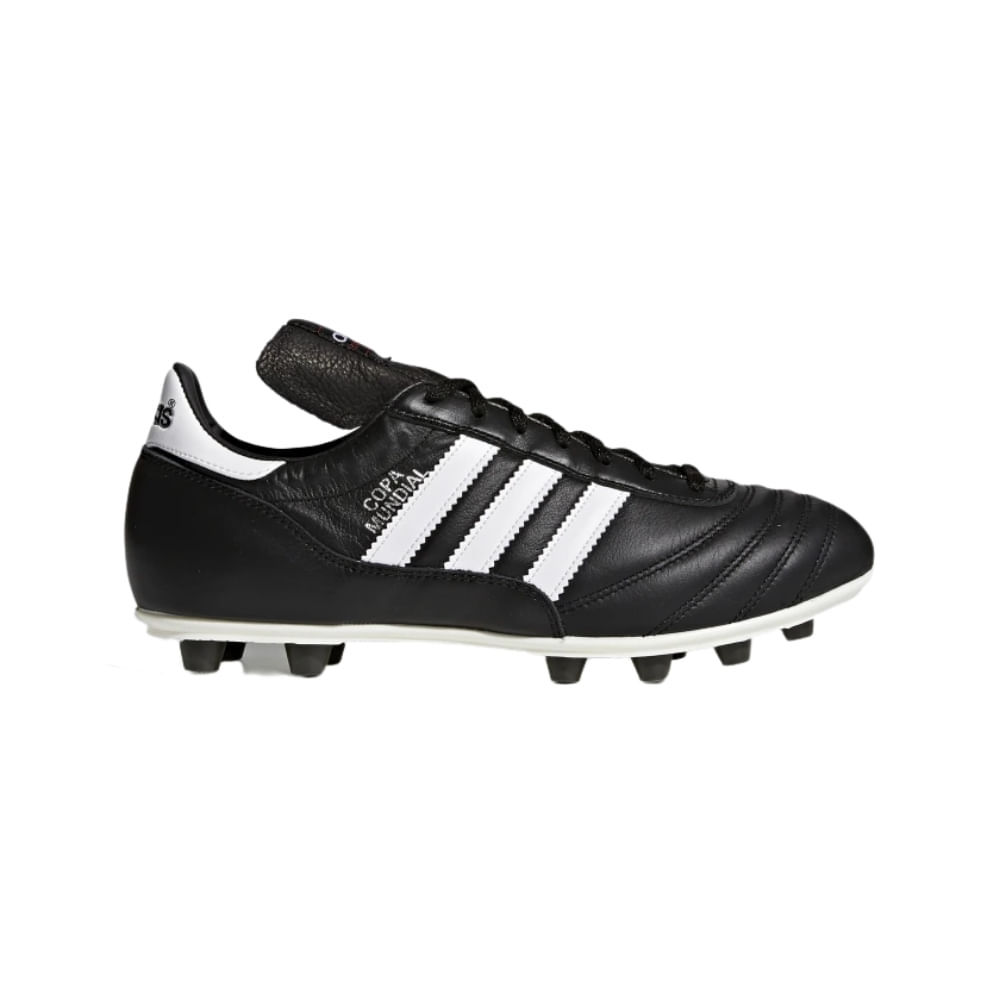 Chuteira Campo Adidas Copa Mundial Masculina - Preta/Branca