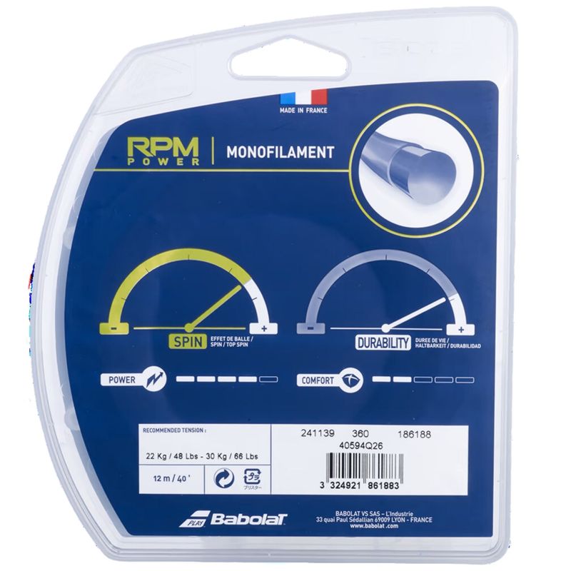 Corda-Para-Raquete-Babolat-Rpm-Power-Unissex---Marrom
