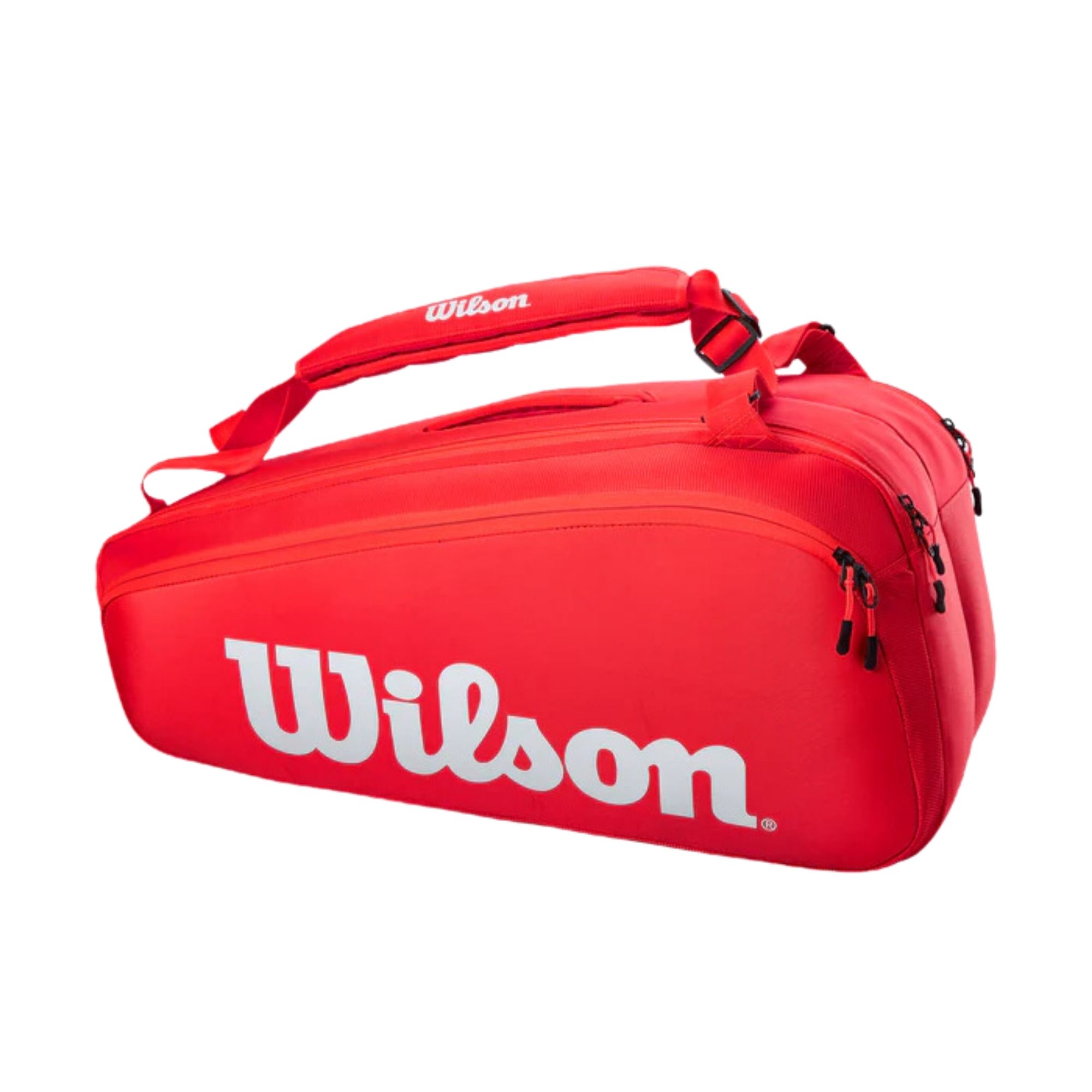 Raqueteira Wilson Super Tour X9 Pack Bag Unissex - Vermelha