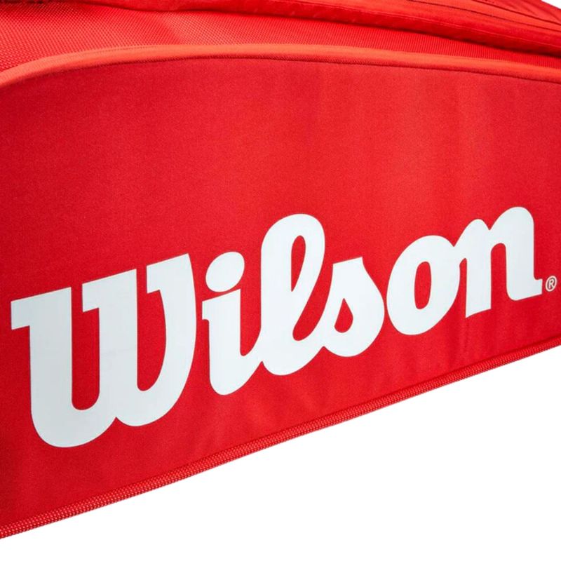Raqueteira-Wilson-Super-Tour-X9-Pack-Bag-Unissex---Vermelha