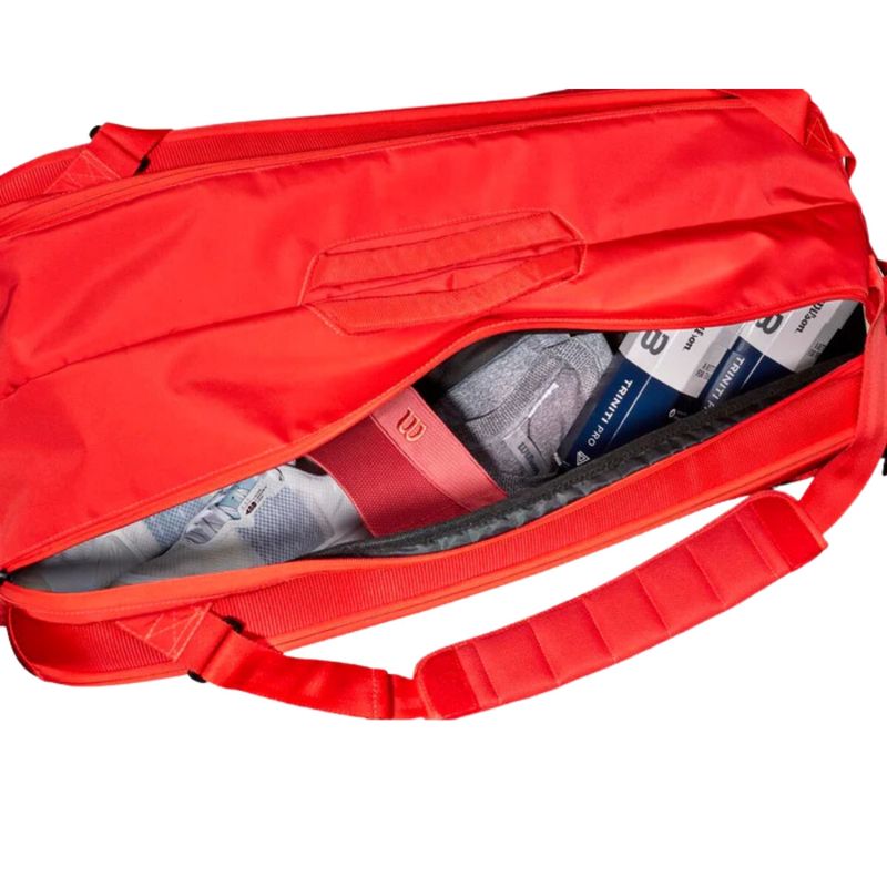 Raqueteira-Wilson-Super-Tour-X9-Pack-Bag-Unissex---Vermelha