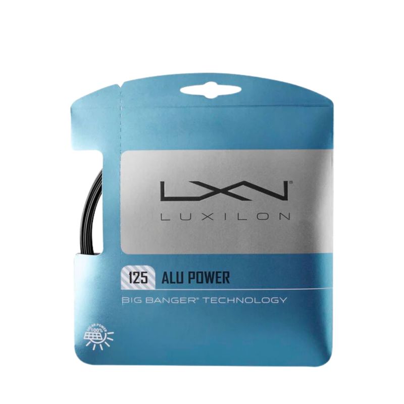 Corda-Para-Raquete-Wilson-Luxilon-Alu-Power-125-Unissex---Preta