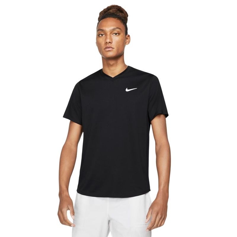 Camiseta-Nike-Court-Dri-Fit-Victory-Masculina---Preta