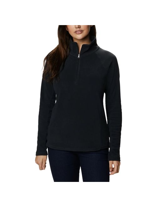 Blusão Columbia Fleece Glacial IV 1/2 Zip Feminino - Preto