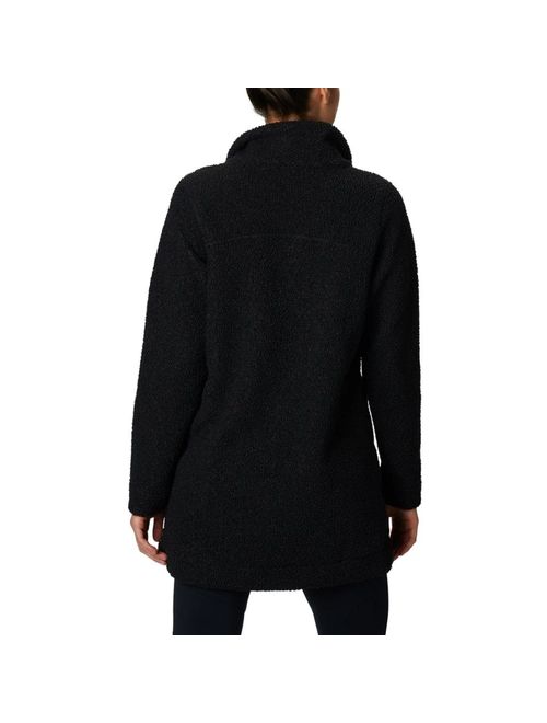 Jaqueta Columbia Panorama Longa Black Feminina - Preta