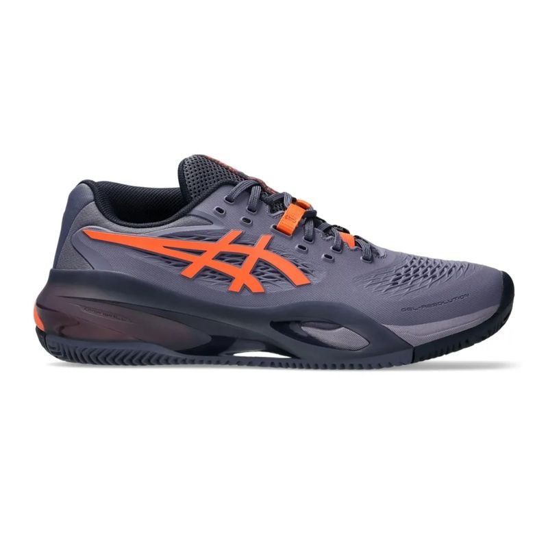 tenis-asics-gel-resolution-x-clay-masculino-roxo-laranja