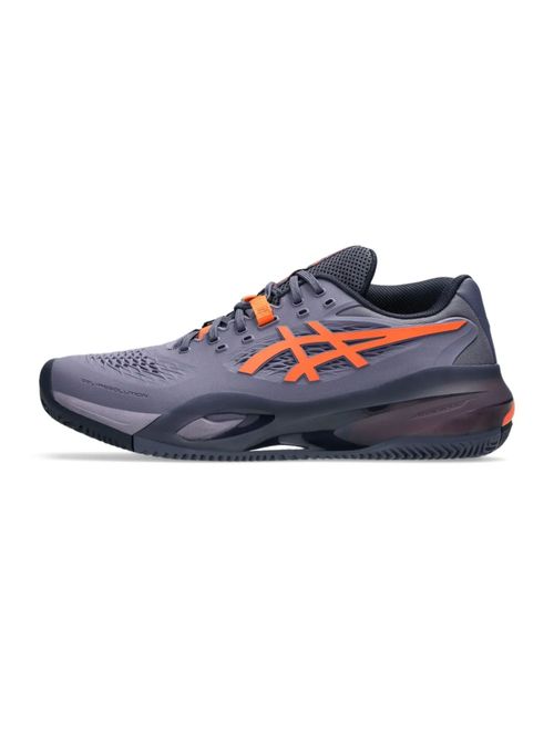 Tênis Asics Gel-Resolution X Clay Masculino - Roxo/Laranja