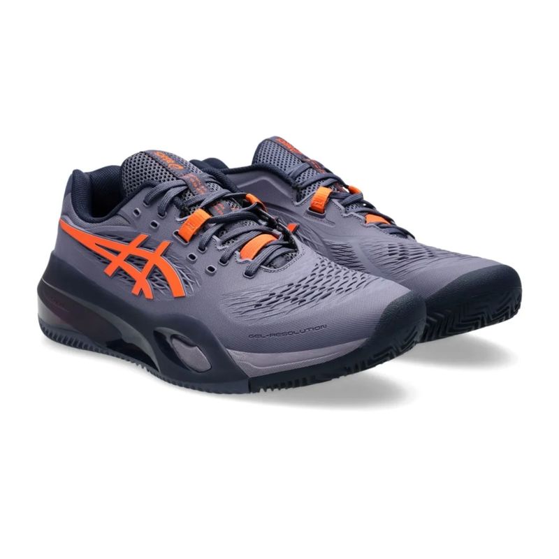 tenis-asics-gel-resolution-x-clay-masculino-roxo-laranja
