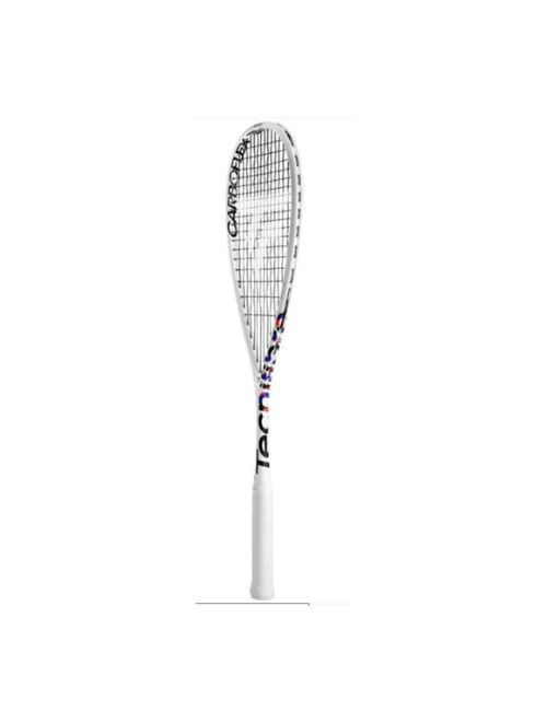 Raquete De Squash Tecnifibre Carboflex 125 X Top V2 Unissex - Branca