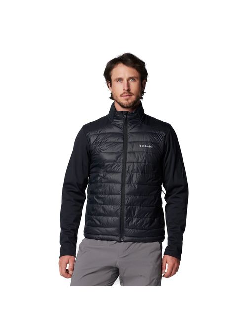 Jaqueta Columbia Tech Hybrid Softshell Masculina - Preta