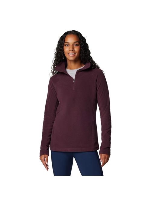 Blusão Columbia Fleece Glacial IV 1/2 Zip Feminino - Bordô