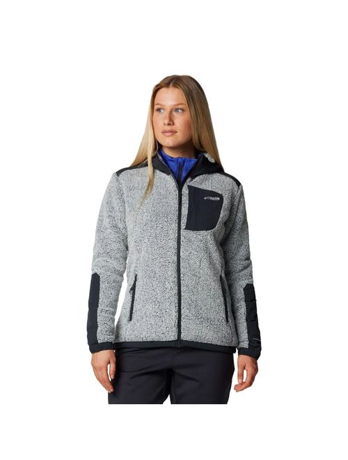 Jaqueta Columbia Arctic Crest Sherpa Feminina - Cinza/Preta