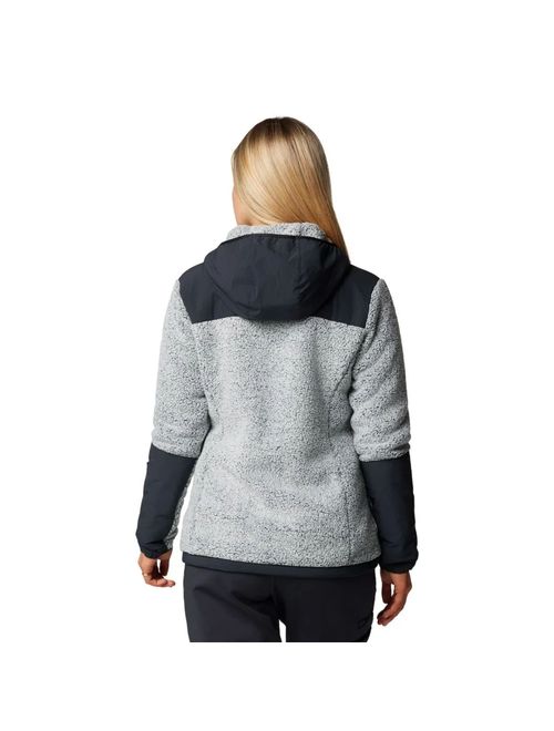 Jaqueta Columbia Arctic Crest Sherpa Feminina - Cinza/Preta