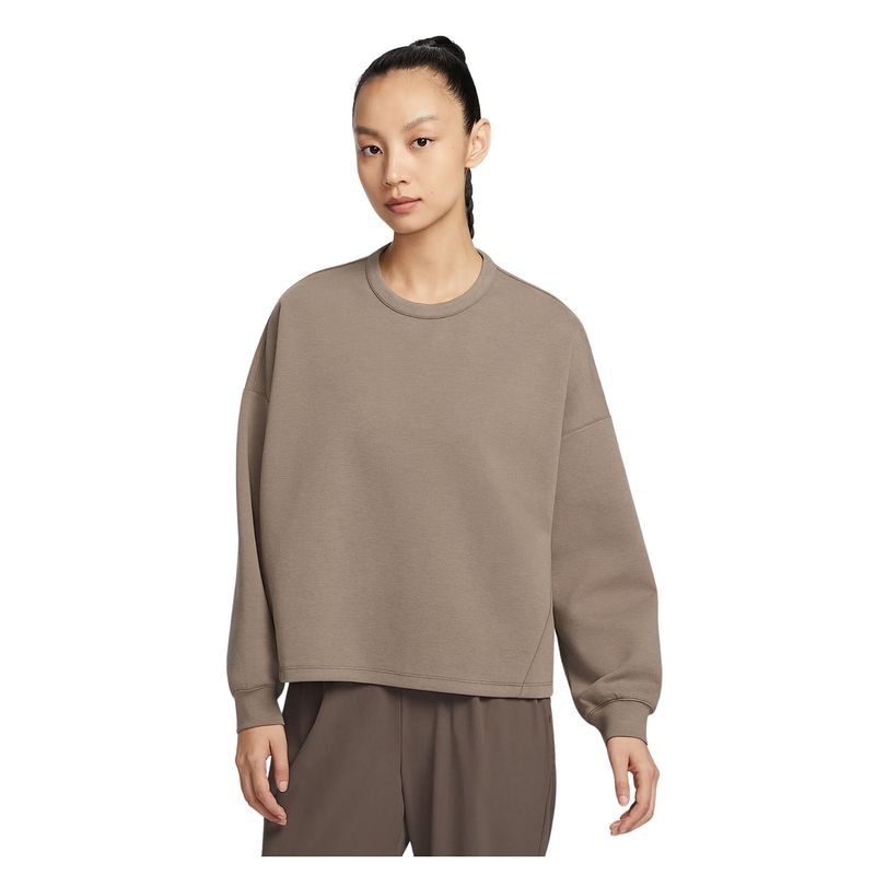 blusa-manga-longa-nike-soft-knit-crew-feminino-marrom