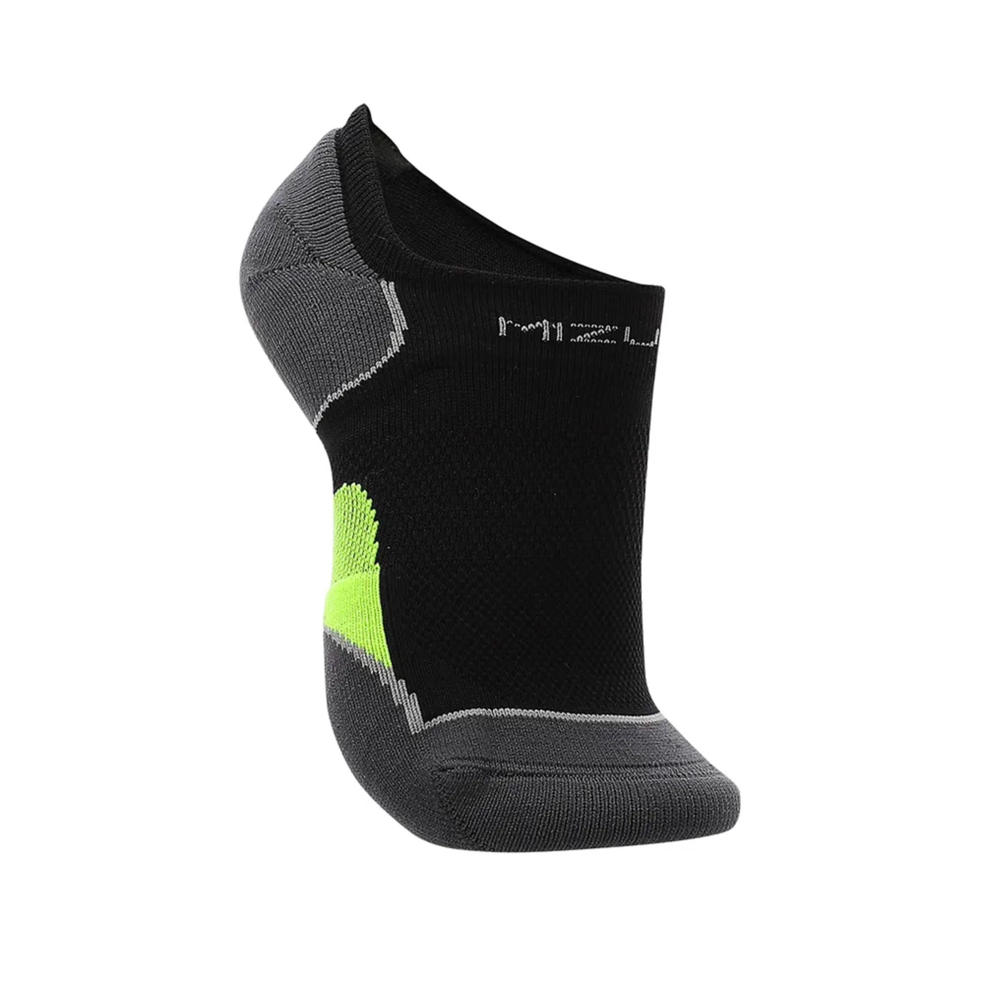 Meia Mizuno Performance Invisível Unissex - Preta - Bayard Esportes