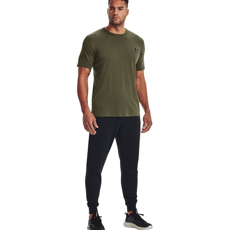 camiseta-under-armour-sportstyle-left-chest-masculina-verde