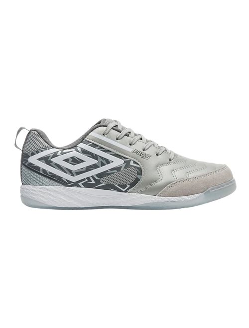 Chuteira Futsal Umbro Pro 5 Bump Masculina - Cinza/Grafite