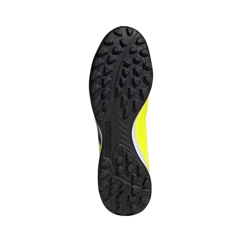 chuteira-society-adidas-predator-24-league-low-masculina-amarela-preta