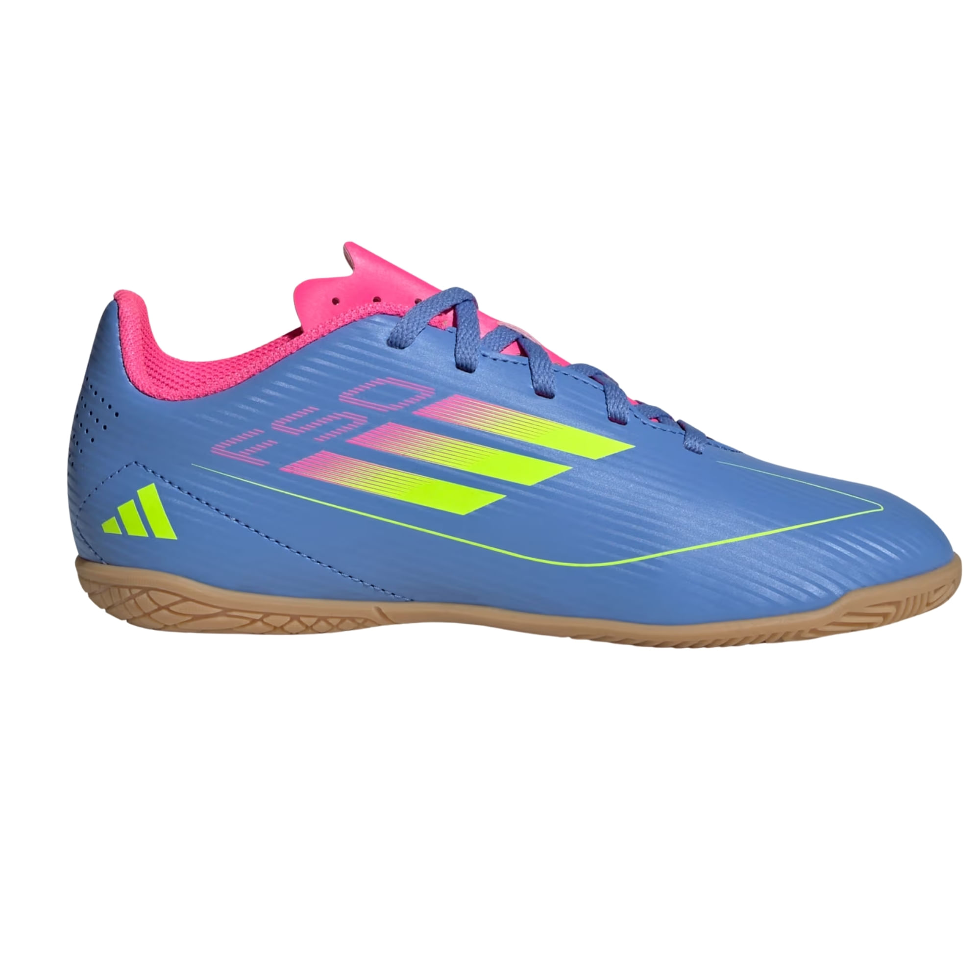 Chuteira Futsal Adidas F50 Club Infantil - Azul