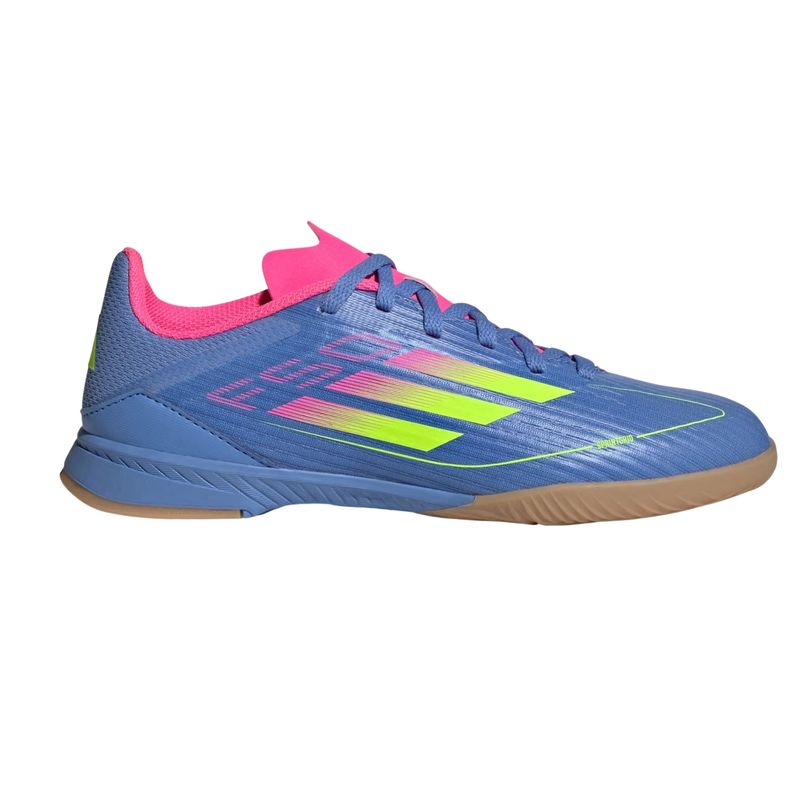chuteira-futsal-adidas-f50-league-infantil-azul