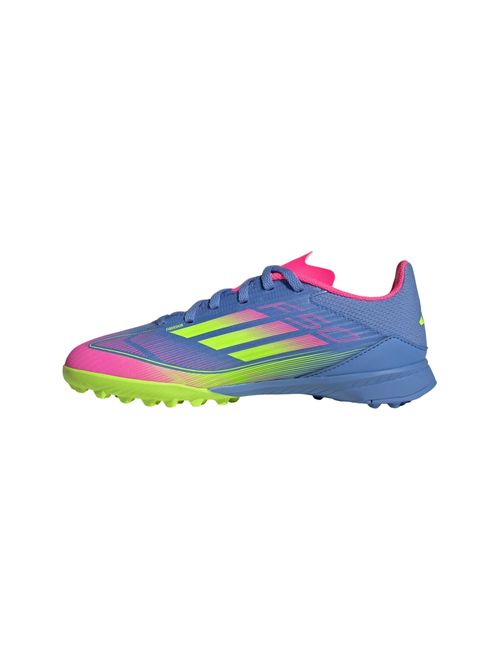 Chuteira Society Adidas F50 League Infantil - Azul