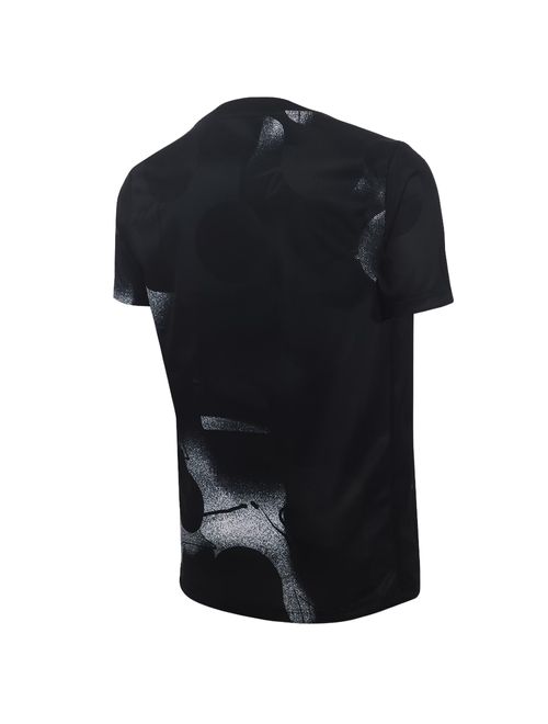 Camisa Corinthians Nike Pré Jogo Infantil - Preto/Branco