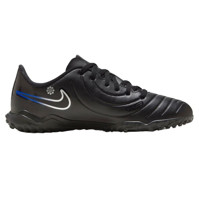 chuteira-society-nike-tiempo-10-club-infantil-preto