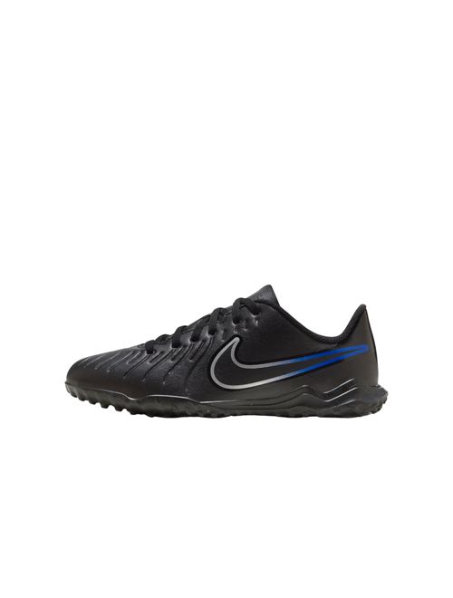 Chuteira Society Nike Tiempo 10 Club Infantil - Preto
