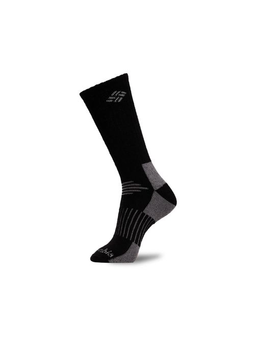 Meia Columbia Wool Crew Masculina - Preta