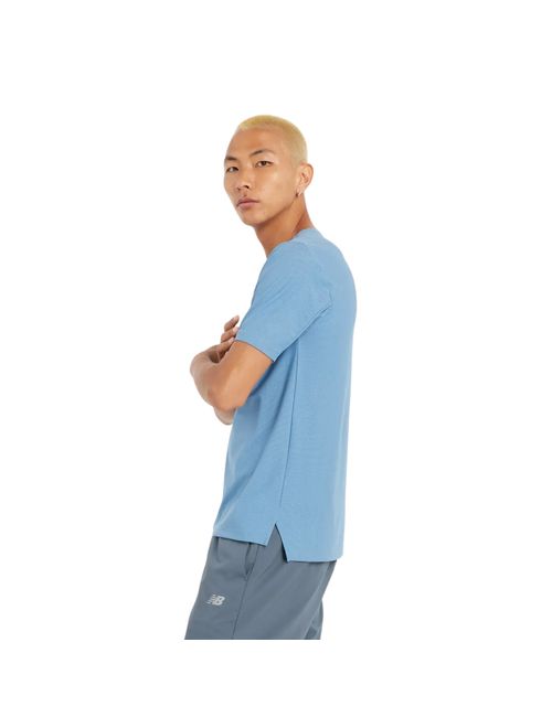 Camiseta New Balance Jacquard Masculina - Azul Claro