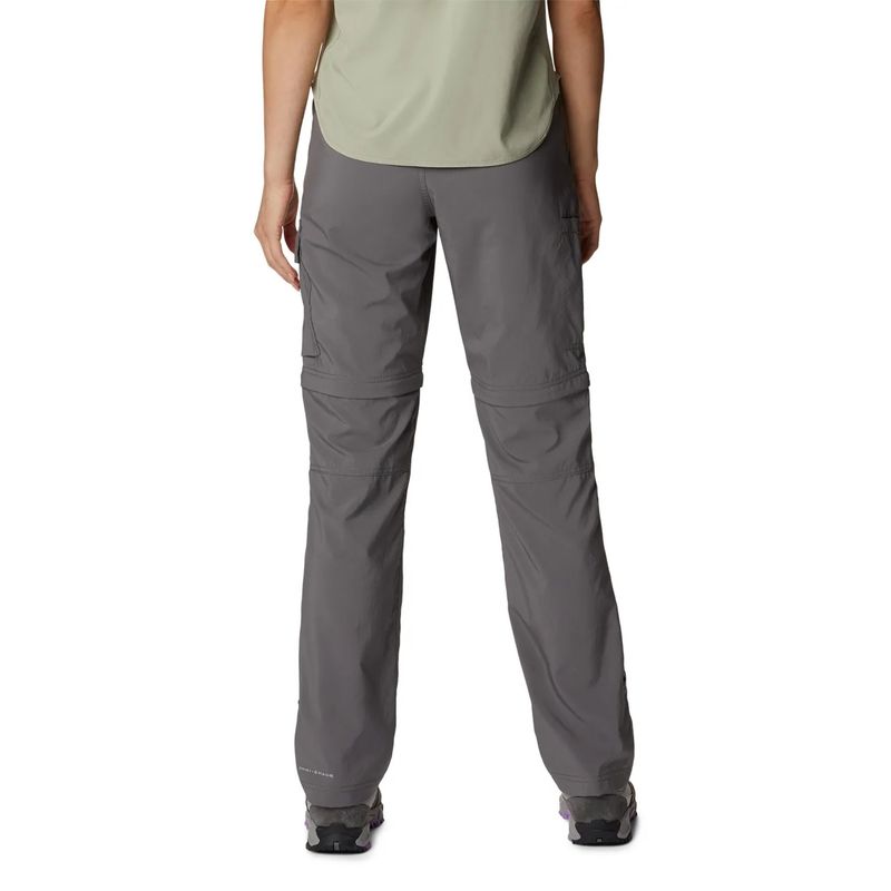 Calca-Columbia-Silver-Ridge-Utility-Convertible-Feminina---Cinza
