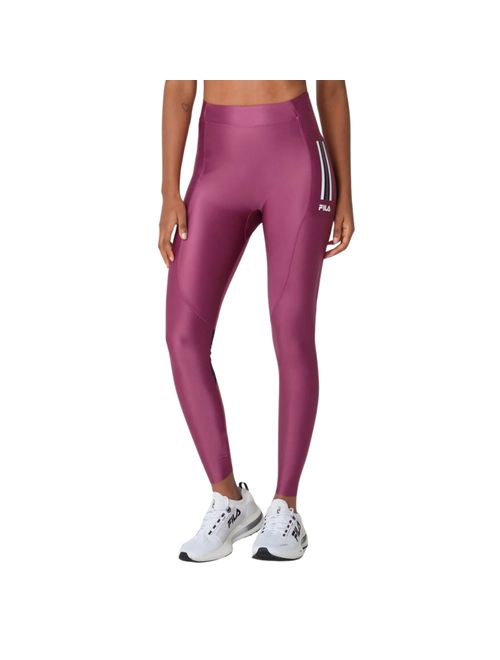 Calça Legging Fila Future Sports Flow Feminina - Vinho