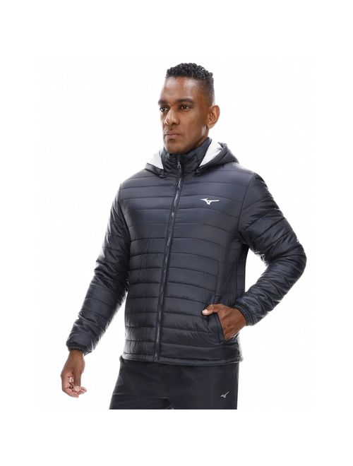 Jaqueta Mizuno Puff Masculina - Preta