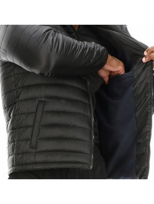 Jaqueta Mizuno Puff Masculina - Preta