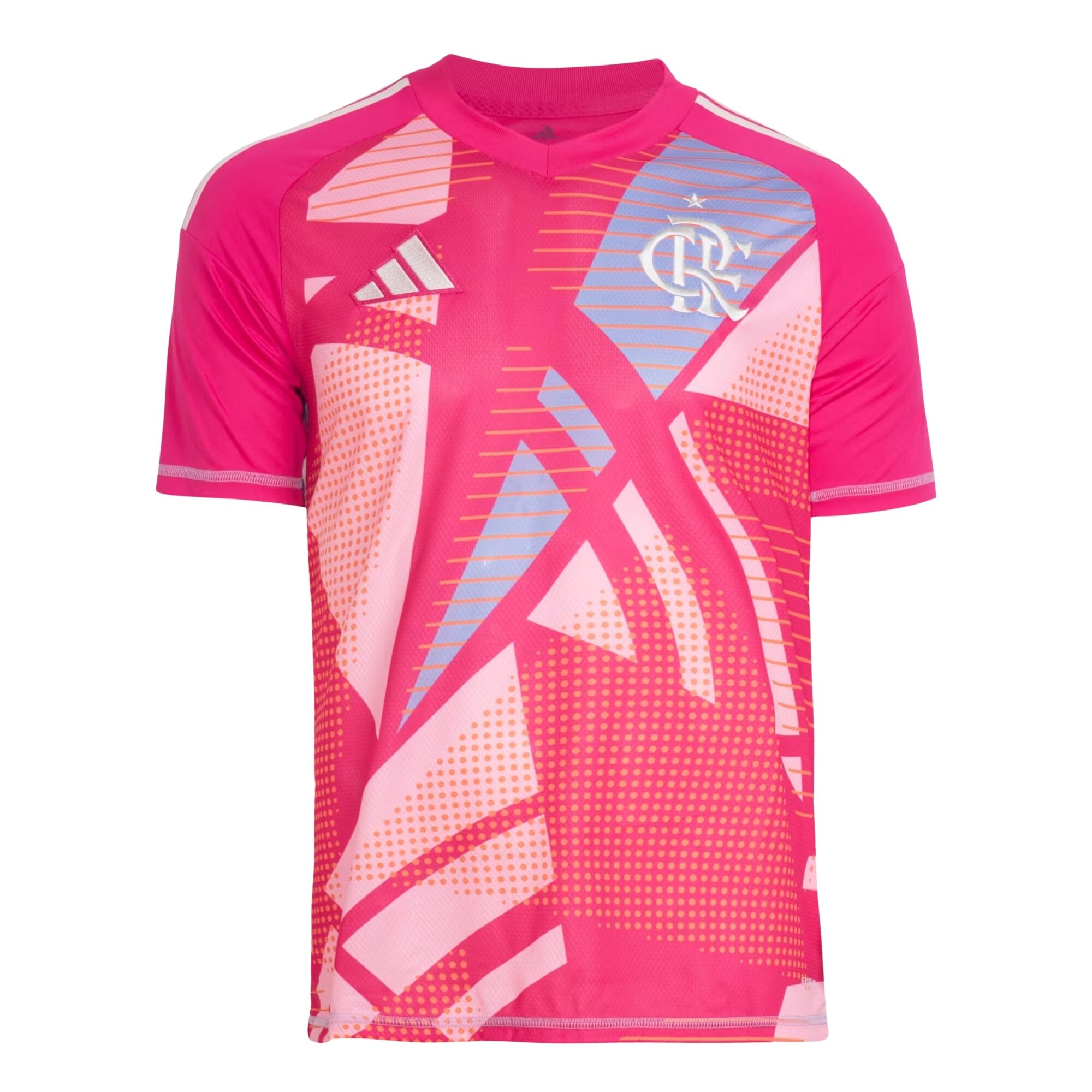 Camisa Flamengo II 25/26 Adidas Goleiro Masculina - Rosa