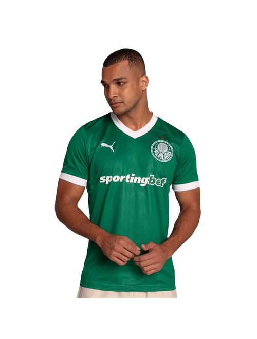 Camisa Palmeiras I 25/26 Puma Torcedor Masculina - Verde